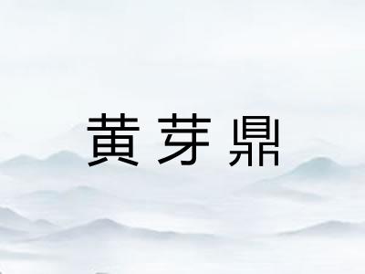 黄芽鼎
