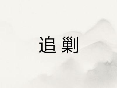 追剿