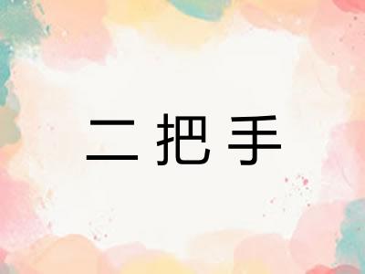 二把手