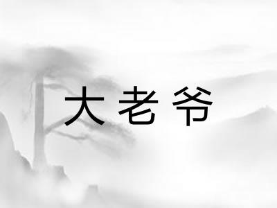 大老爷