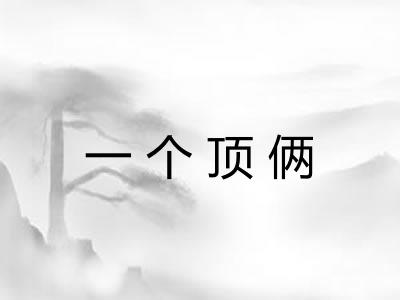 一个顶俩