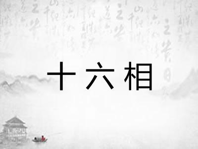 十六相