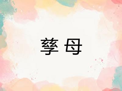 孳母