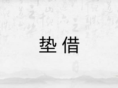 垫借