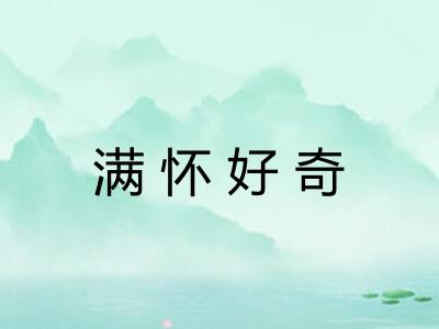满怀好奇