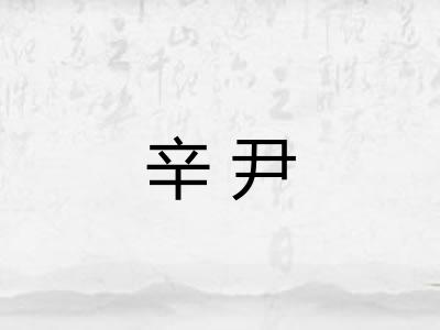 辛尹
