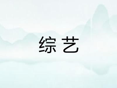 综艺