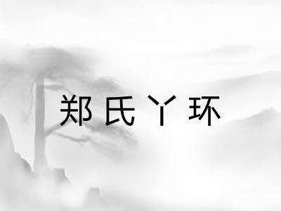 郑氏丫环