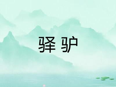 驿驴