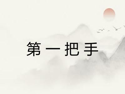 第一把手
