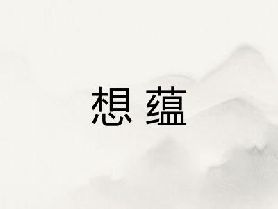 想蕴