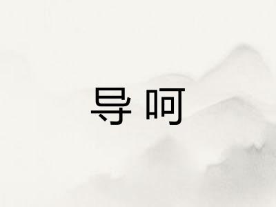导呵