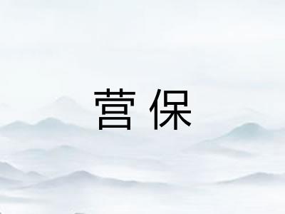营保