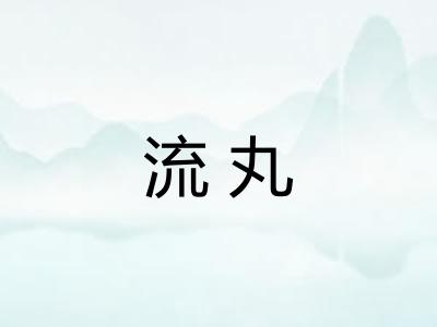 流丸