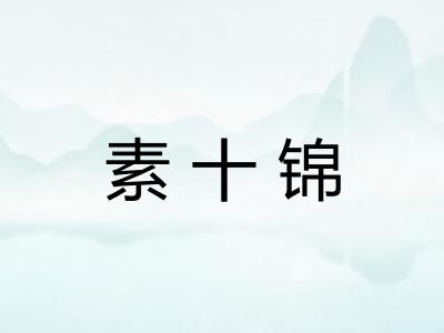 素十锦