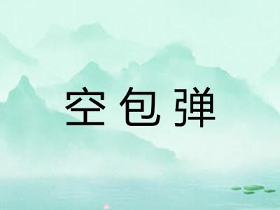 空包弹