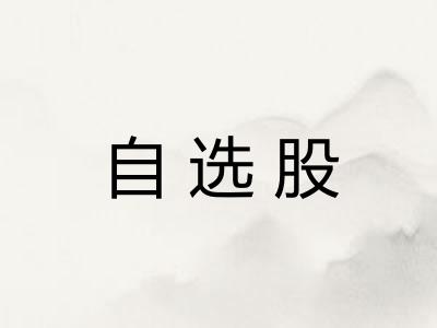 自选股