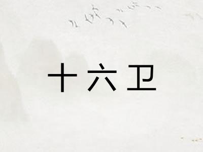 十六卫