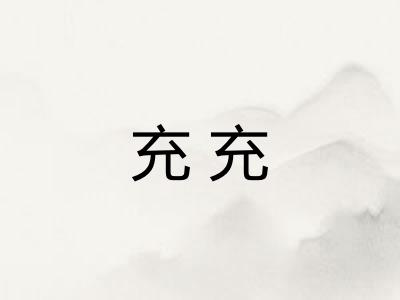 充充