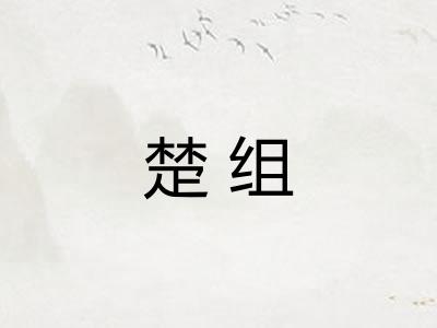 楚组