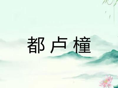 都卢橦