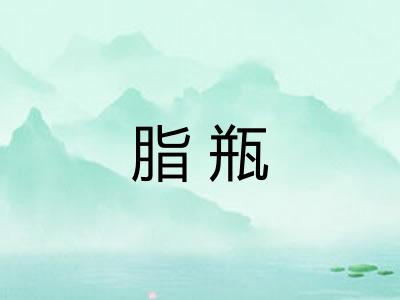 脂瓶