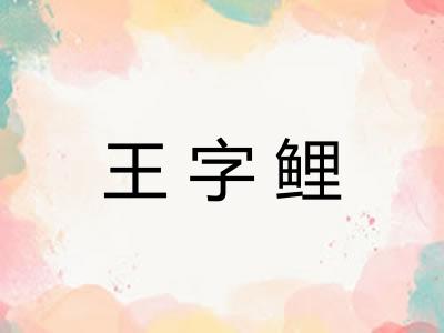 王字鲤