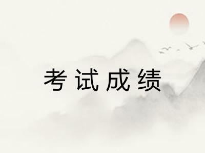 考试成绩