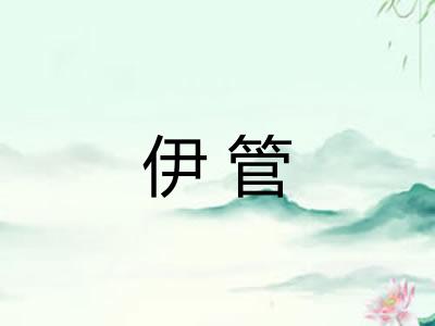 伊管
