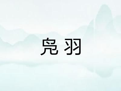 凫羽