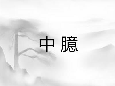 中臆