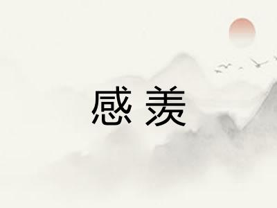 感羡