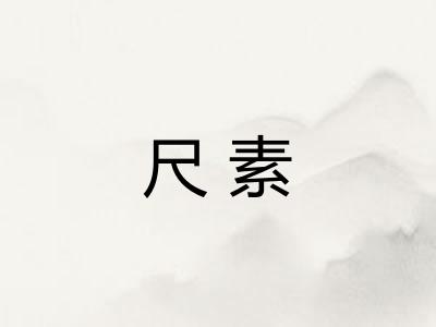 尺素