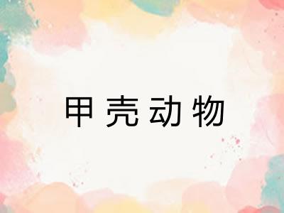 甲壳动物