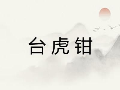 台虎钳