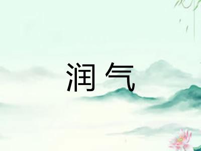 润气