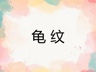 龟纹