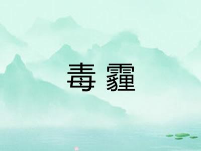 毒霾