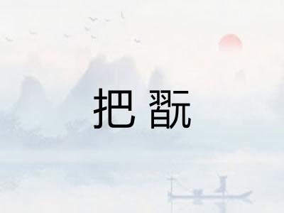 把翫