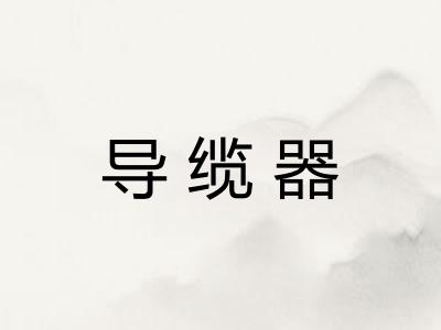 导缆器