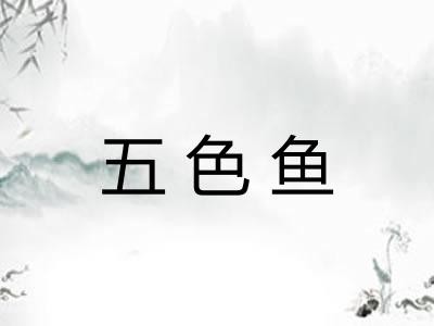 五色鱼