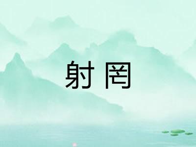 射罔
