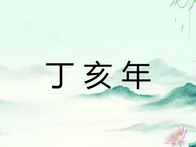 丁亥年
