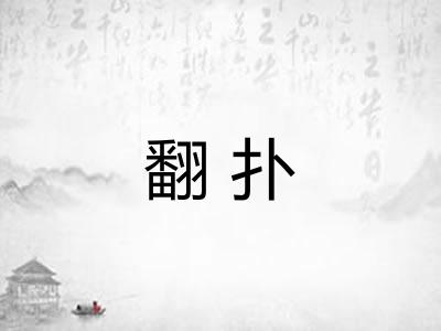 翻扑