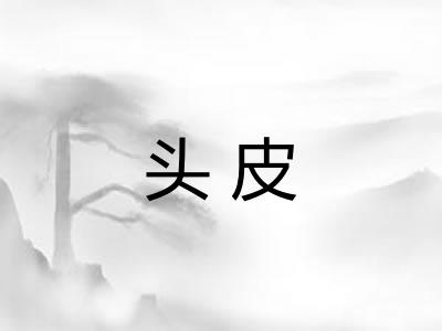 头皮