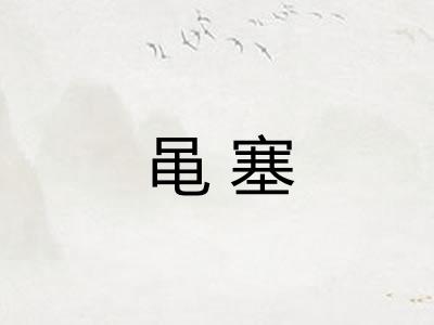 黾塞