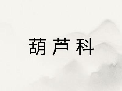 葫芦科