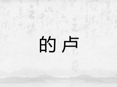 的卢