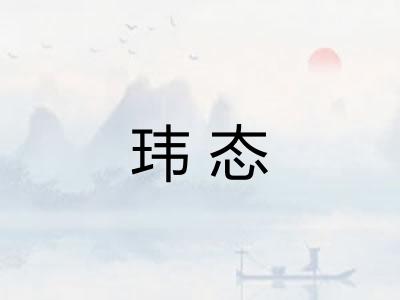 玮态