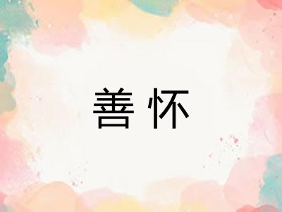 善怀